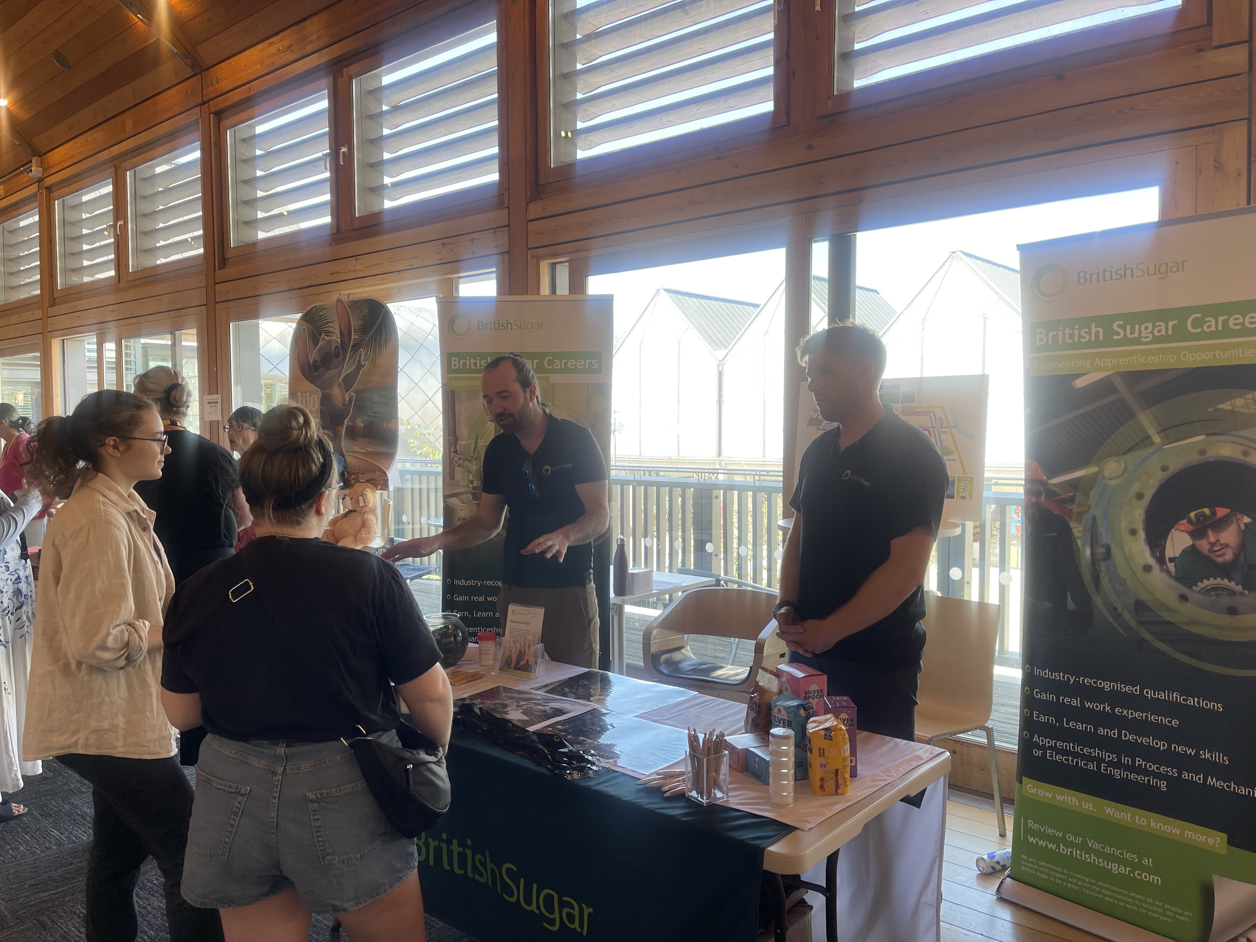 British Sugar at the Bury St Edmunds Jobs, Skills &amp; Well-being Fair