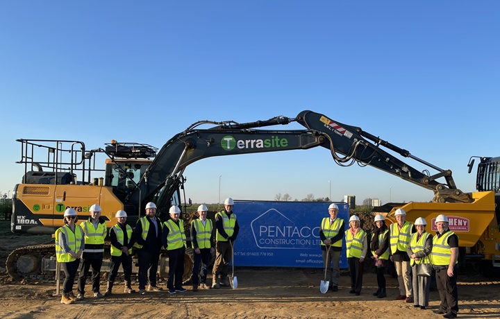 AME ground breaking Pentaco, WSC and SCC 